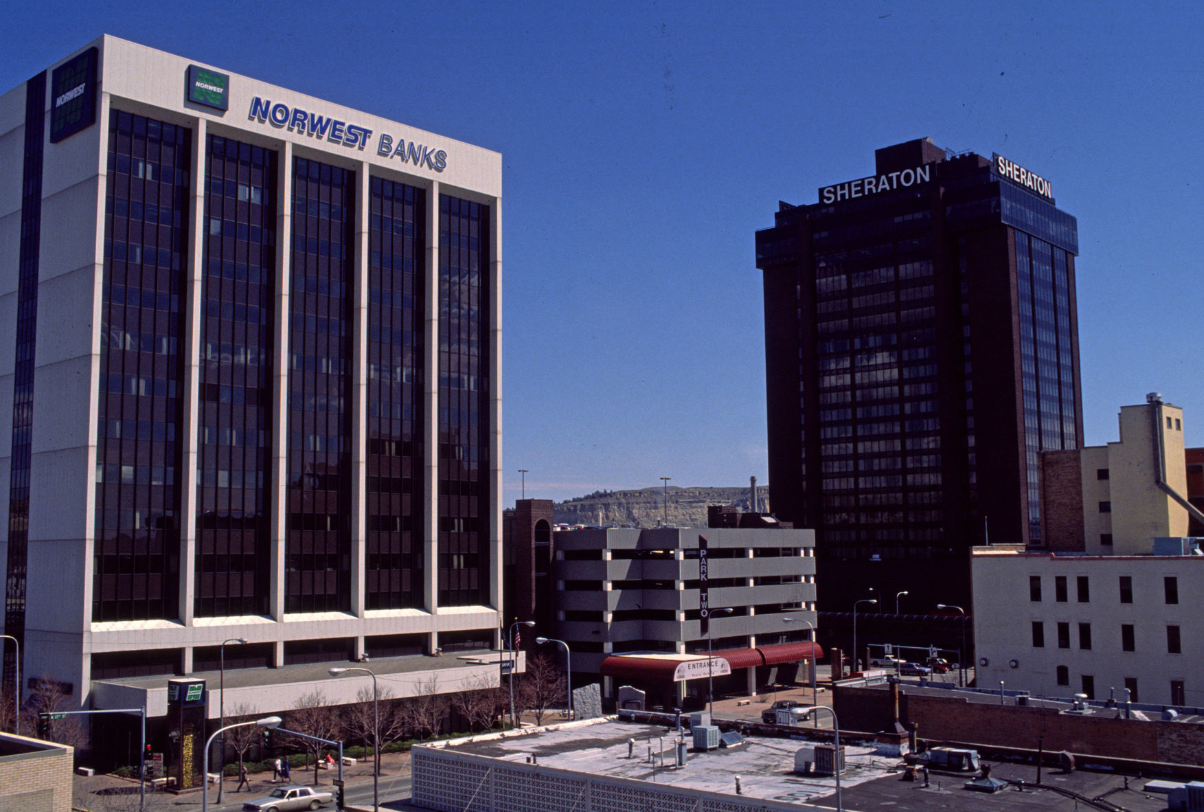 Buildings along North 27th Street, 1990